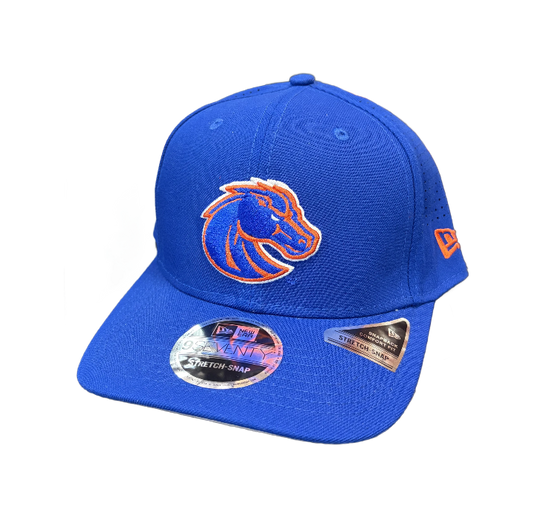 Boise State Broncos New Era Perforated 9Seventy Stretch-Snapback Hat (Blue)