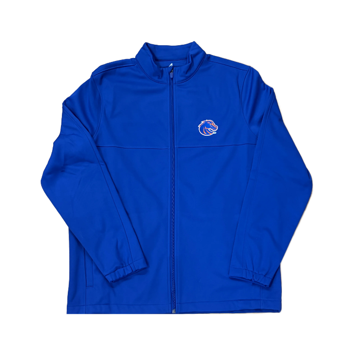 Boise State Broncos Men's Antigua Full Zip Jacket (Blue)