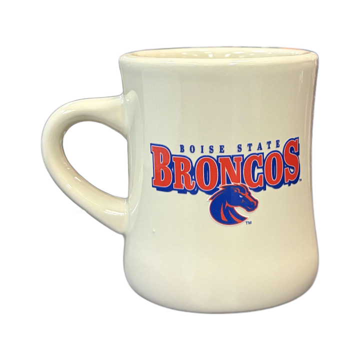 Boise State Broncos Logo Brands 12oz Mug (Cream)