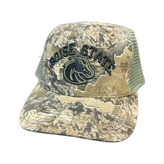 Boise State Broncos Legacy MPS Real Tree Excape Snapback Trucker Hat (Camo)