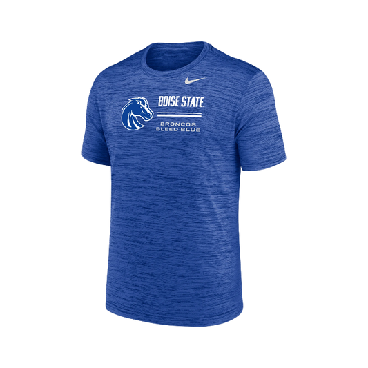 Boise State Broncos Men's Nike '26 Velocity Dri-Fit T-Shirt (Blue)