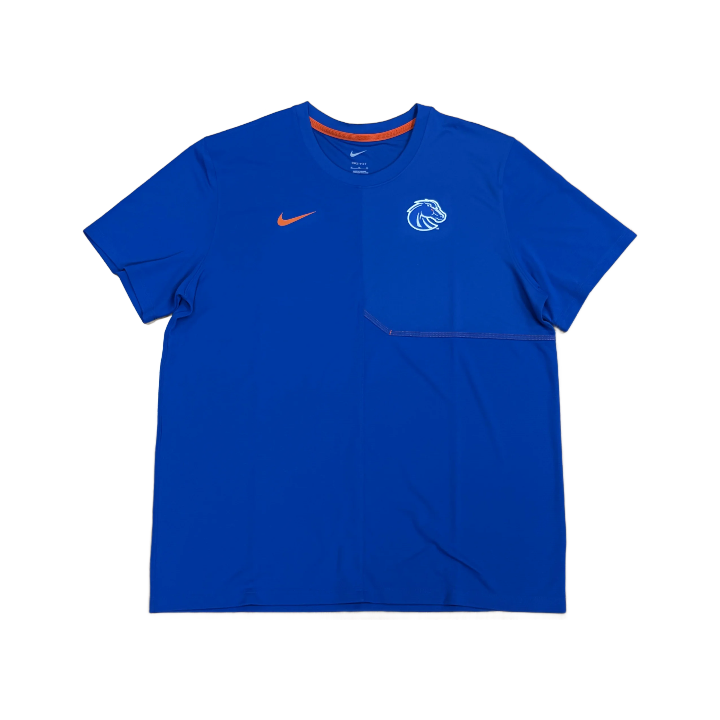Boise State Broncos Men's Nike On-Field UV Dri-Fit T-Shirt (Blue)