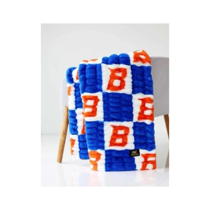Boise State Broncos Minky Couture 50" x 60" Hugs Blanket