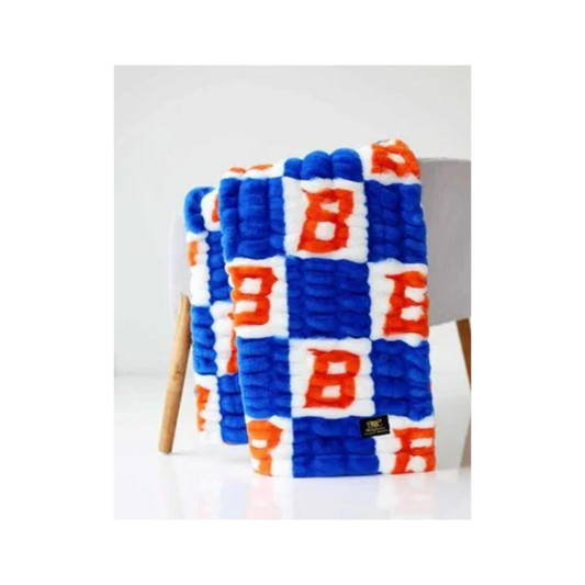 Boise State Broncos Minky Couture 60" x 72" Hugs Blanket