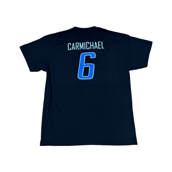 Boise State Broncos Men's Select "Carmichael" Name and Number Basketball T-Shirt (Black)