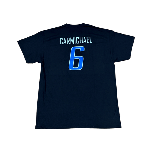 Boise State Broncos Men's Select "Carmichael" Name and Number Basketball T-Shirt (Black)