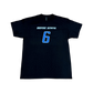 Boise State Broncos Men's Select "Carmichael" Name and Number Basketball T-Shirt (Black)