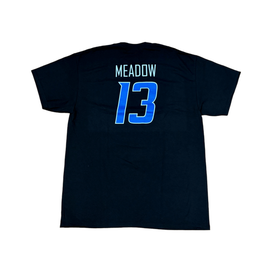 Boise State Broncos Youth Select "Meadow" Name and Number Basketball T-Shirt (Black)