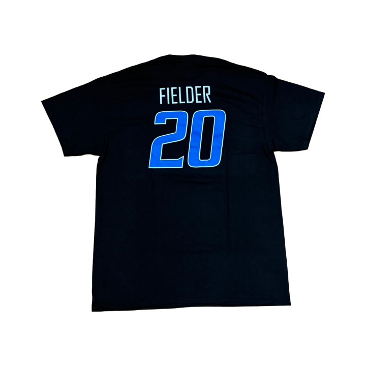 Boise State Broncos Youth Select "Fielder" Name and Number Basketball T-Shirt (Black)