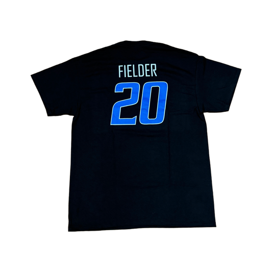 Boise State Broncos Men's Select "Fielder" Name and Number Basketball T-Shirt (Black)