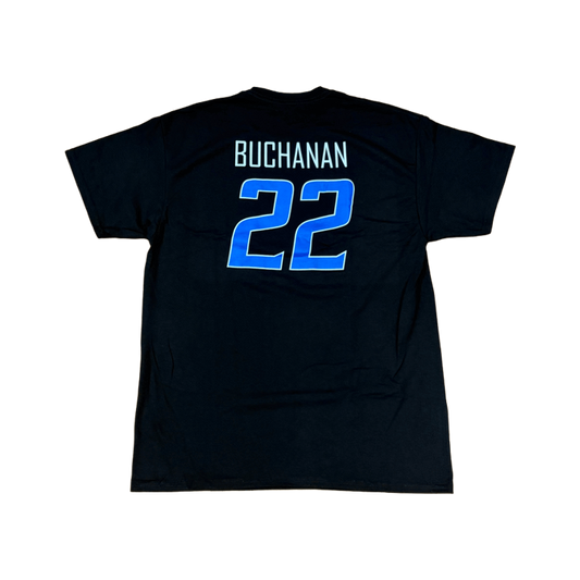 Boise State Broncos Men's Select "Buchanan" Name and Number Basketball T-Shirt (Black)