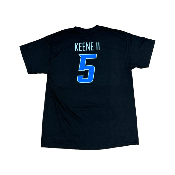 Boise State Broncos Youth Select "Keene" Name and Number Basketball T-Shirt (Black)