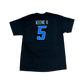 Boise State Broncos Men's Select "Keene" Name and Number Basketball T-Shirt (Black)
