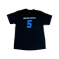 Boise State Broncos Youth Select "Keene" Name and Number Basketball T-Shirt (Black)