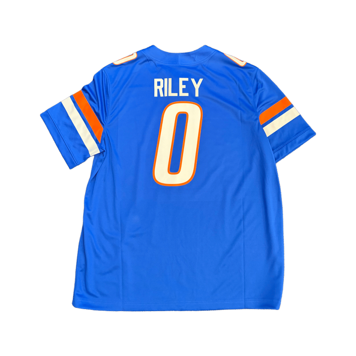 Boise State Broncos Men's Nike Dylan Riley #0 Football Jersey (Blue)