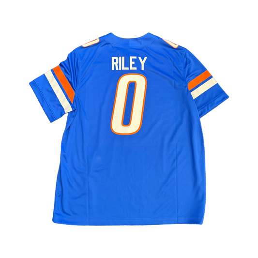 Boise State Broncos Men's Nike Dylan Riley #0 Football Jersey (Blue)