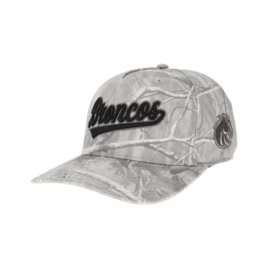 Boise State Broncos Legacy Heritage Snapback Hat (Grey Camo)