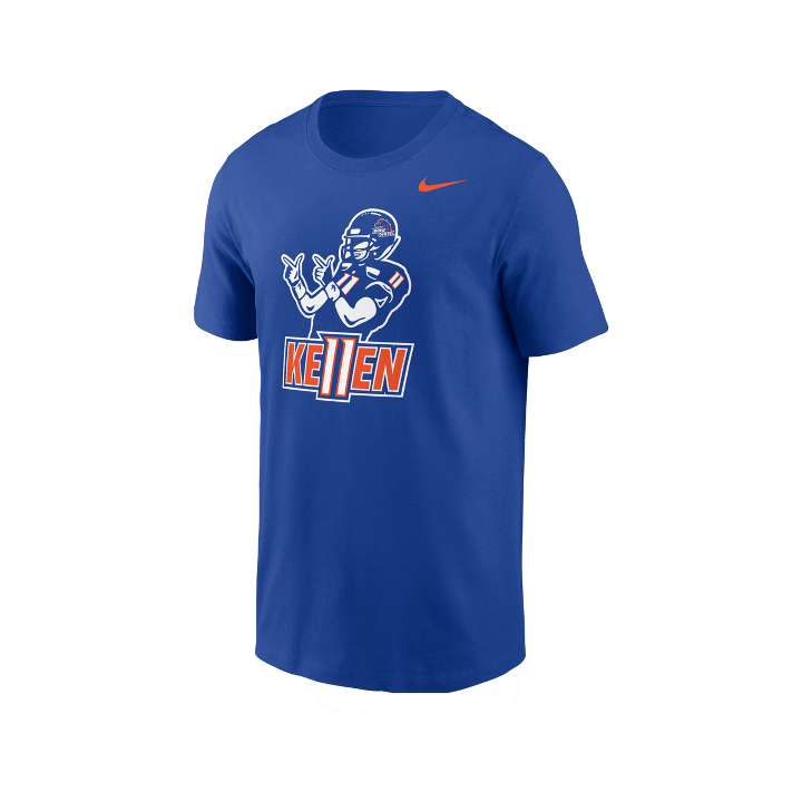 Boise State Broncos Men's Nike "Ke11en" Moore T-Shirt (Blue)