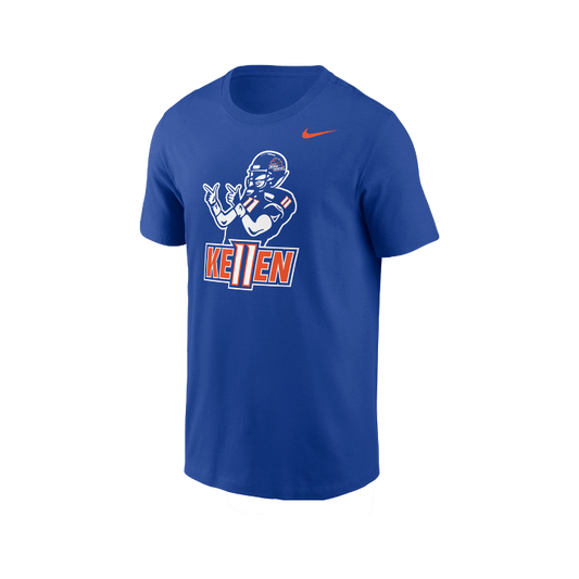 Boise State Broncos Men's Nike "Ke11en" Moore T-Shirt (Blue)