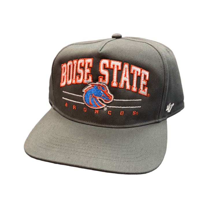Boise State Broncos 47Brand Hitch Pac-12 Snapback Hat (Grey)