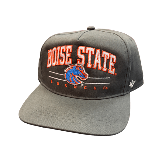 Boise State Broncos 47Brand Hitch Pac-12 Snapback Hat (Grey)