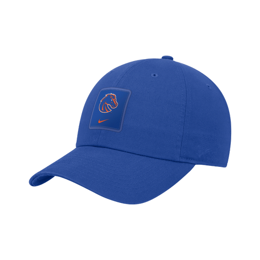 Boise State Broncos Nike Club Emblem Unstructured On-Field Adjustable Hat (Blue)