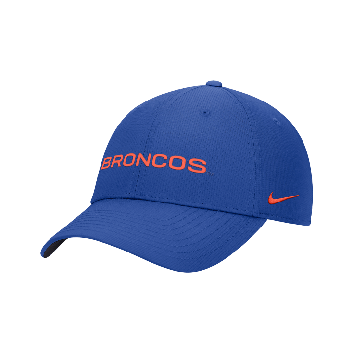 Boise State Broncos Nike Club Structured On-Field Adjustable Hat (Blue)