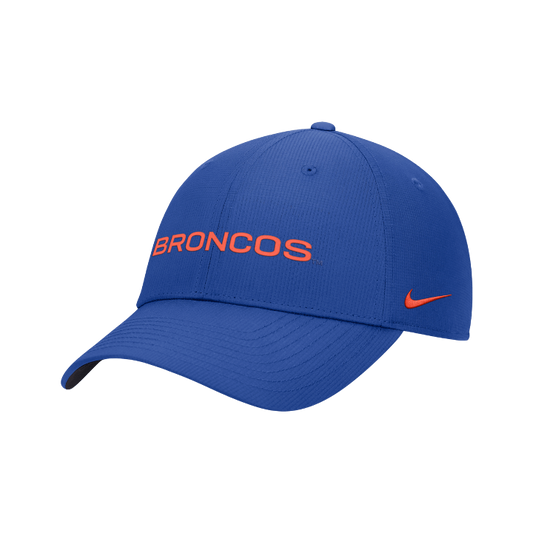 Boise State Broncos Nike Club Structured On-Field Adjustable Hat (Blue)