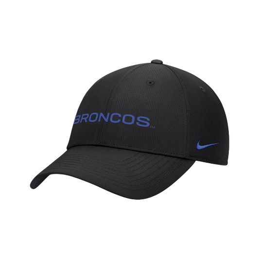 Boise State Broncos Nike Club Structured On-Field Adjustable Hat (Black)
