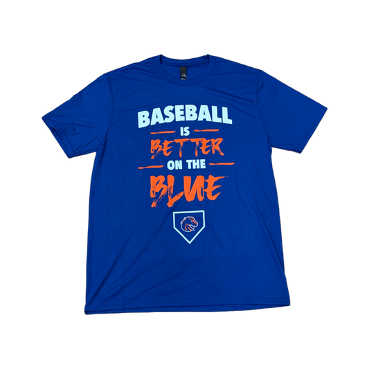 Boise State Broncos Men's Select "Better on the Blue" T-Shirt (Blue)