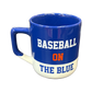 Boise State Broncos RSFJ Baseball on the Blue Mug (Blue/White)