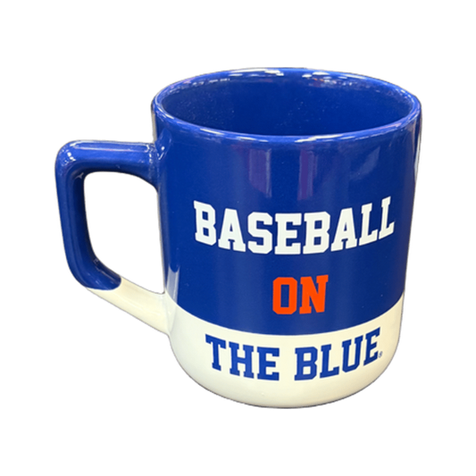Boise State Broncos RSFJ Baseball on the Blue Mug (Blue/White)