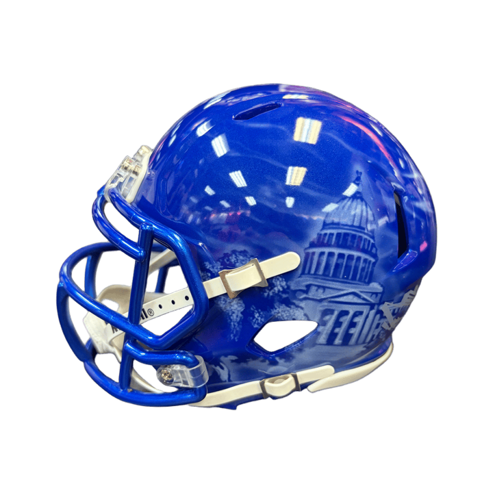 Boise State Broncos Riddell 208 Front Porch Mini Replica Helmet (Blue)