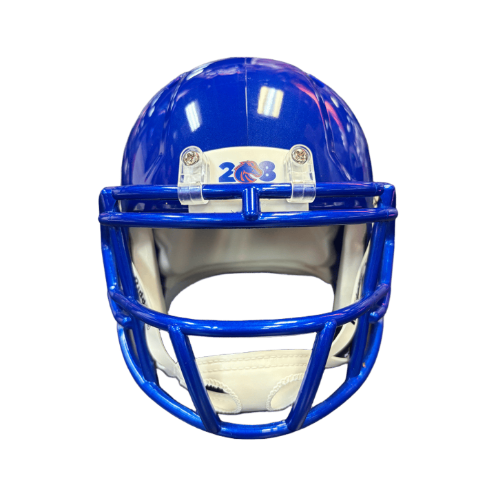 Boise State Broncos Riddell 208 Front Porch Mini Replica Helmet (Blue)