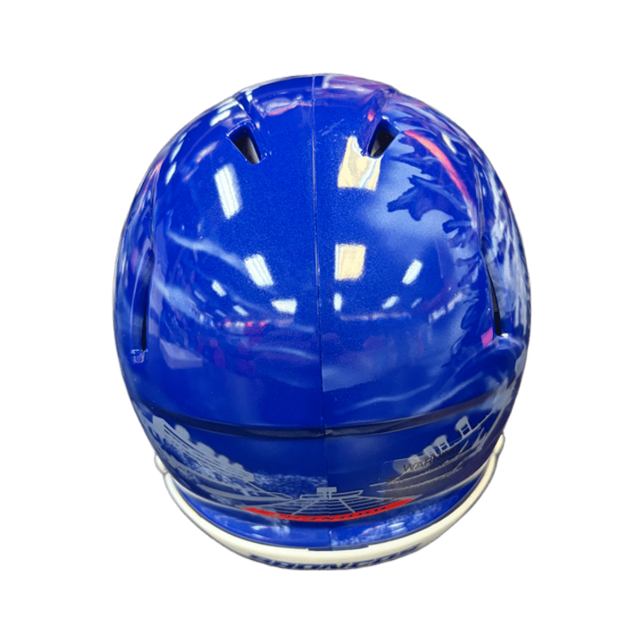 Boise State Broncos Riddell 208 Front Porch Mini Replica Helmet (Blue)