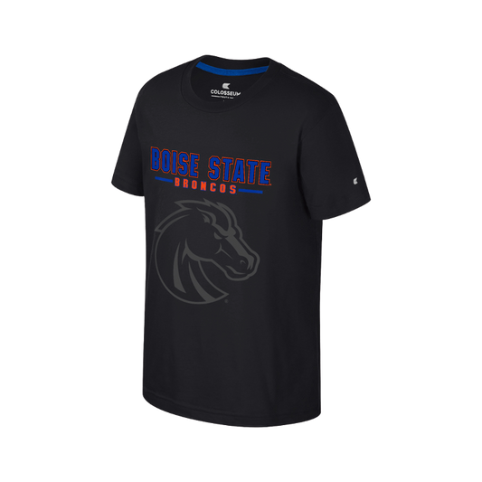 Boise State Broncos Youth Colosseum T-Shirt (Black)