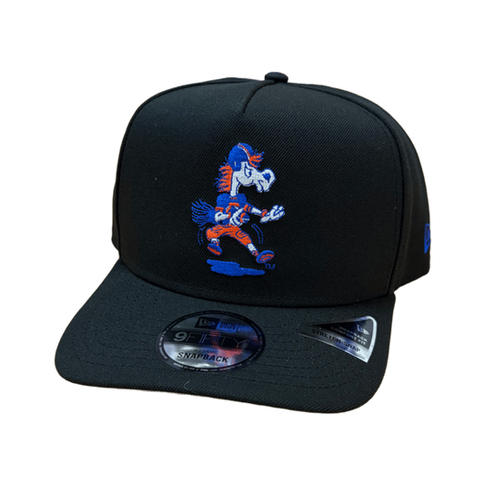 Boise State Broncos New Era Puddle Jumper 9Fifty A-Frame Snapback Hat (Black)