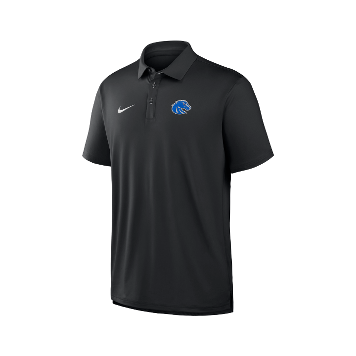 Boise State Broncos Men's Nike On-Field Tour Dri-Fit Polo (Black)