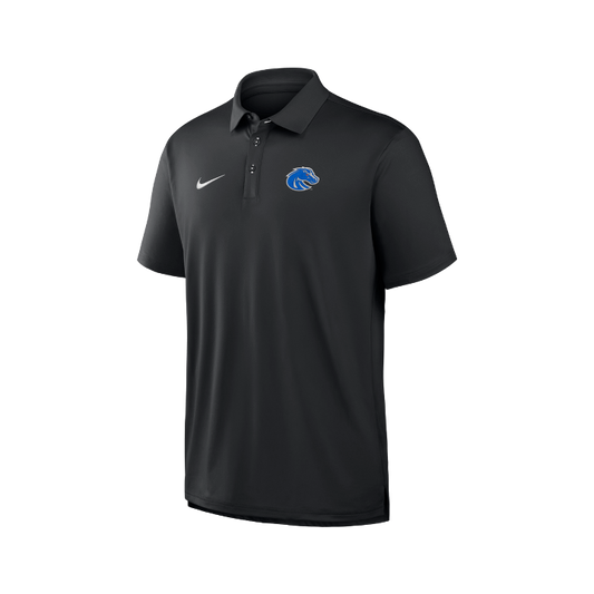 Boise State Broncos Men's Nike On-Field Tour Dri-Fit Polo (Black)