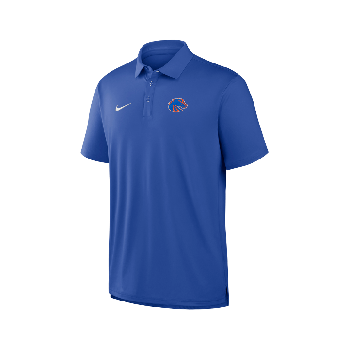 Boise State Broncos Men's Nike On-Field Tour Dri-Fit Polo (Blue)