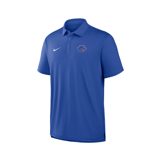 Boise State Broncos Men's Nike On-Field Tour Dri-Fit Polo (Blue)