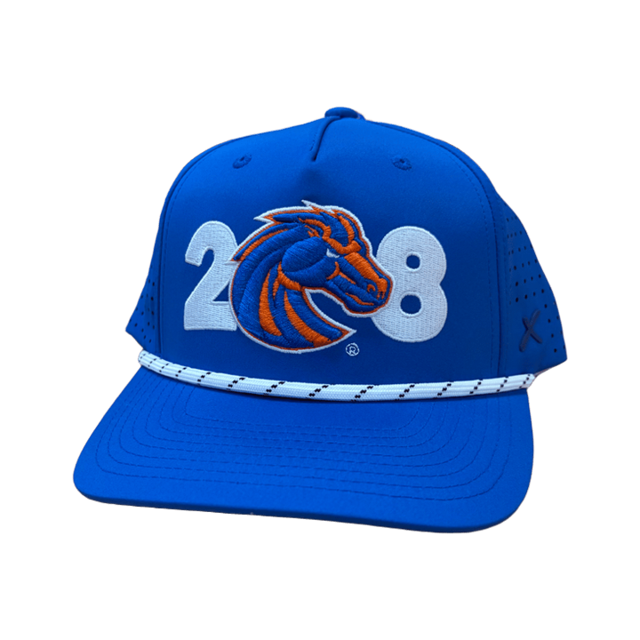 Boise State Broncos CapX Rope 208 Snapback Hat (Blue)