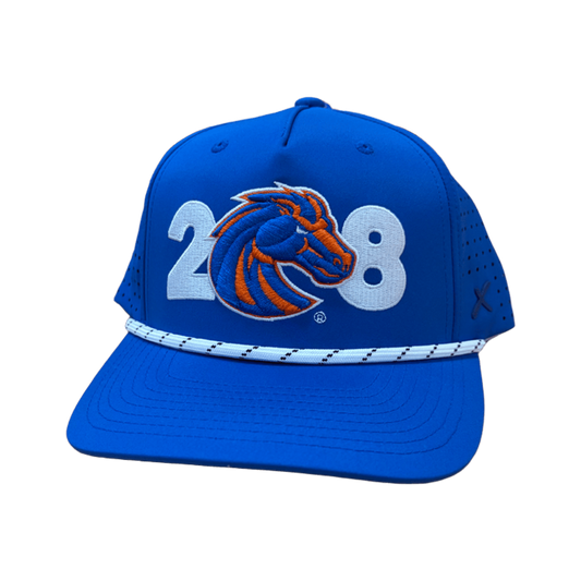 Boise State Broncos CapX Rope 208 Snapback Hat (Blue)