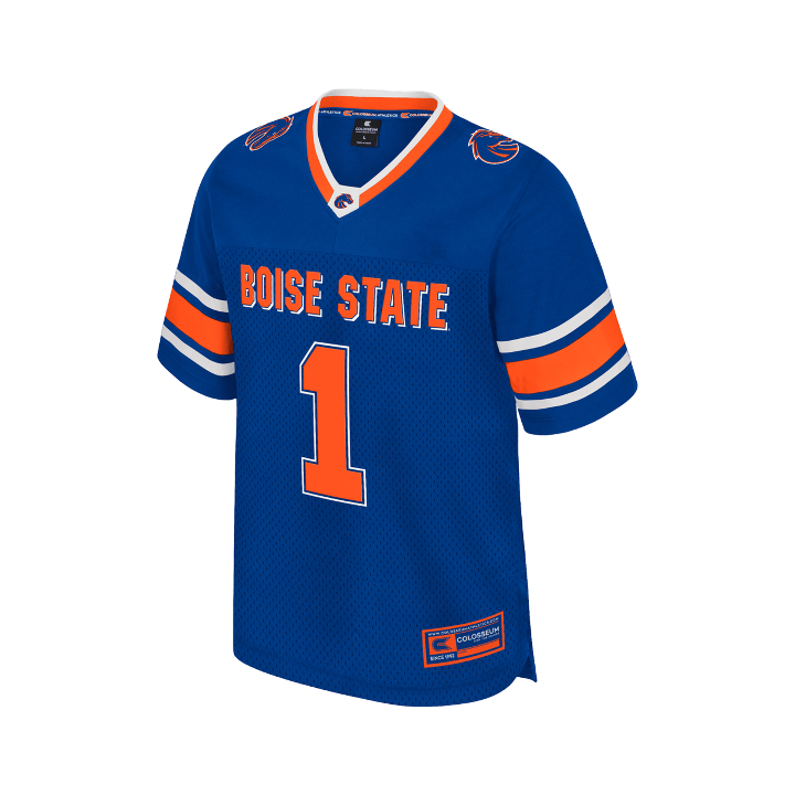 Boise State Broncos Men's Colosseum Football Fan Jersey (Blue)