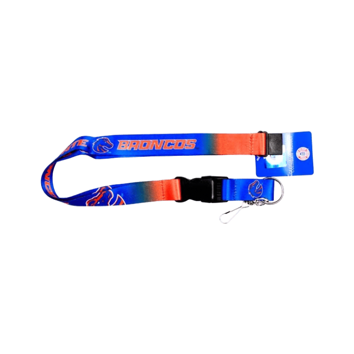 Boise State Broncos Ombre Lanyard (Blue/Orange)