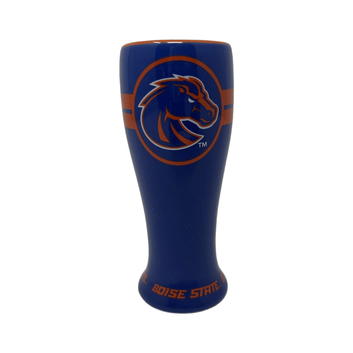 Boise State Broncos 3oz Ceramic Shot Glass (Blue/Orange)