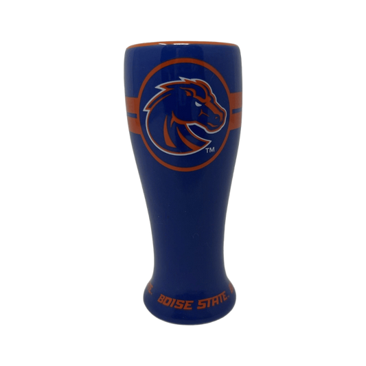 Boise State Broncos 3oz Ceramic Shot Glass (Blue/Orange)