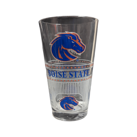 Boise State Broncos Great American Products Pint Glass