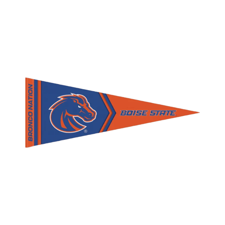 Boise State Broncos Wincraft Premium Pennant (Blue/Orange)