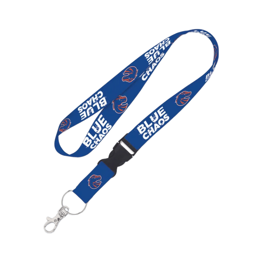 Boise State Broncos Wincraft "Blue Chaos" Lanyard (Blue)
